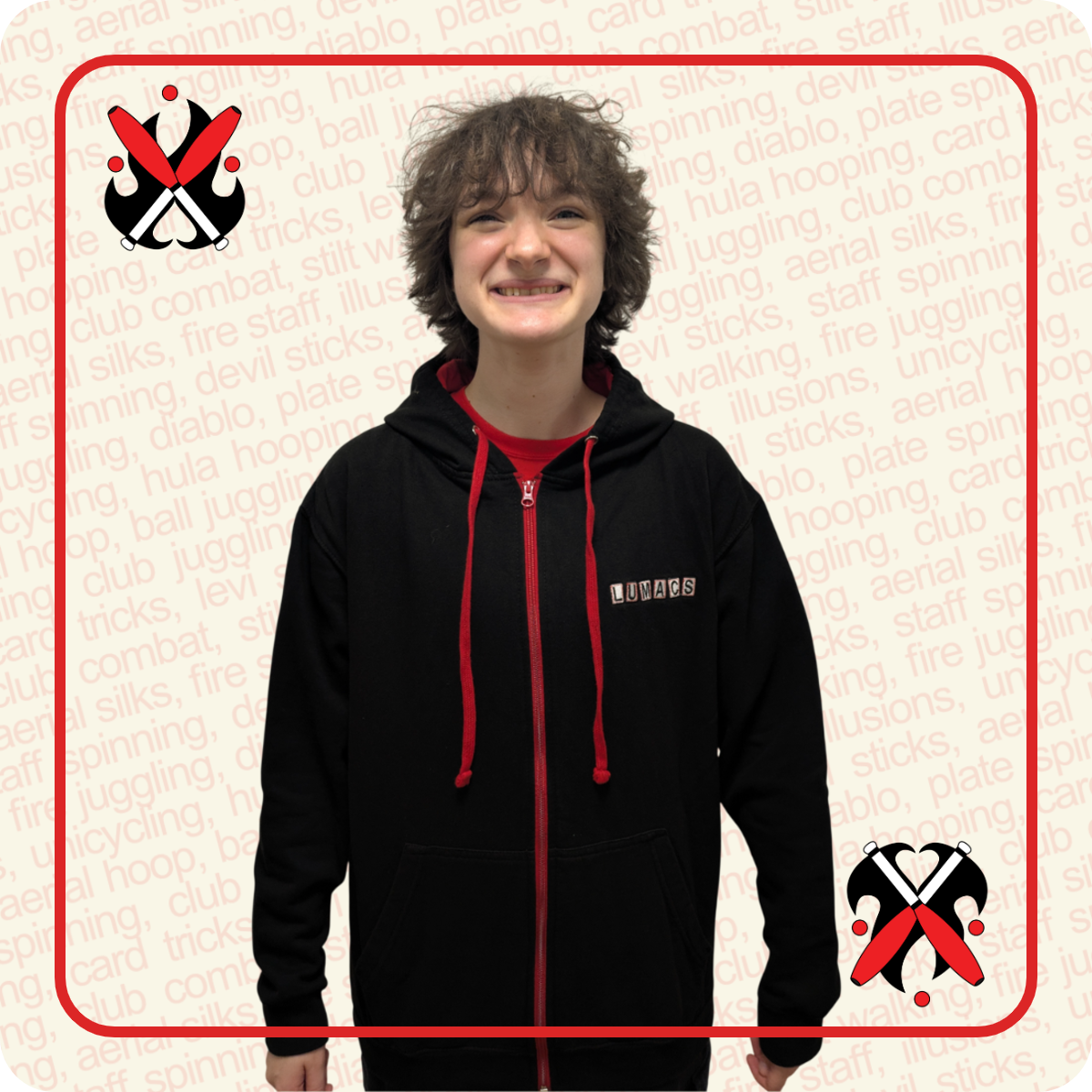 LUMACS hoodie front