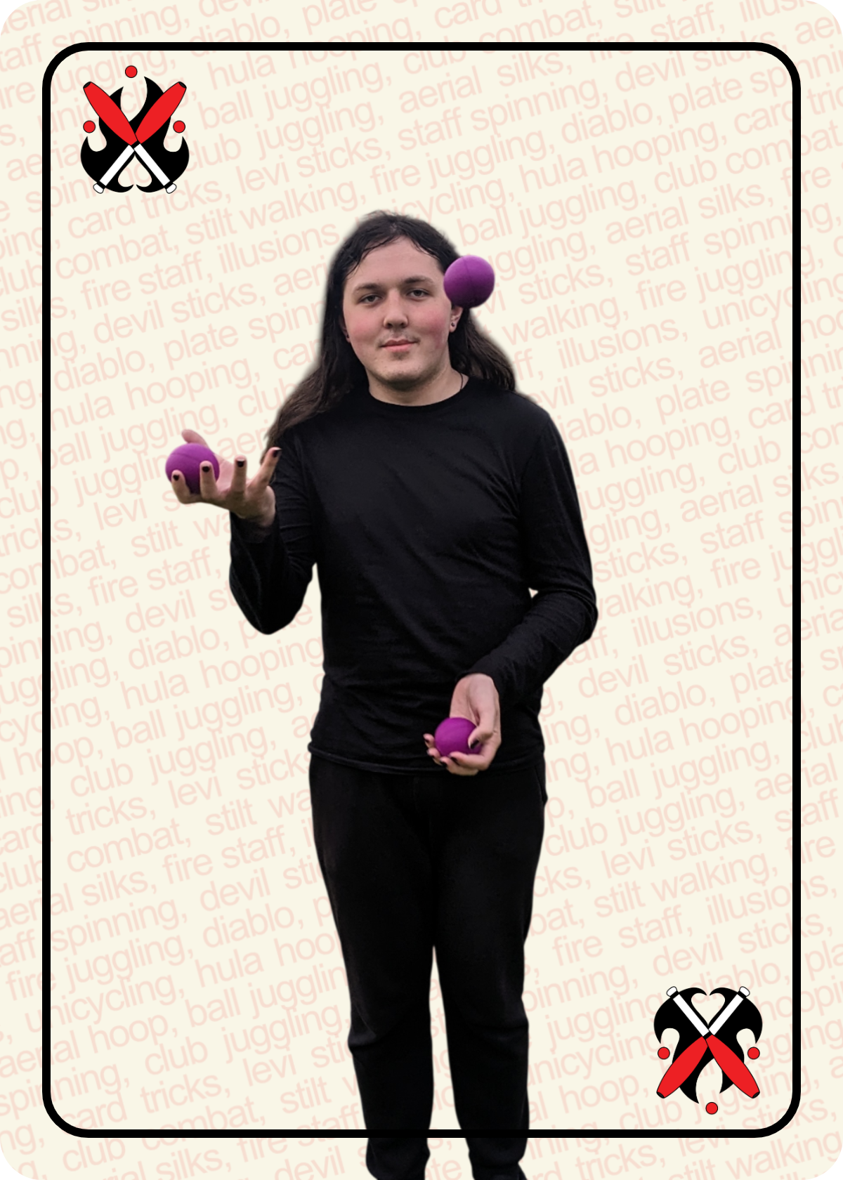 lumacs members displaying Juggling Balls
